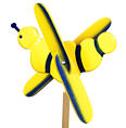 Medium wind game "bee" with stick