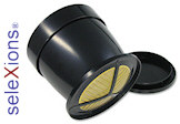seleXions one-cup-coffee filter 23 karat gold layer