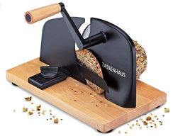 Zassenhaus bread slicer Pure, hand-operated, black