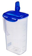 Water Jug, storeable in the refigerator door, 1,5 l