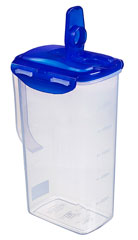 Water Jug, storeable in the refigerator door, 1,5 l
