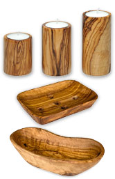 New olive wood items
